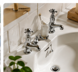 Classic bathroom fixtures